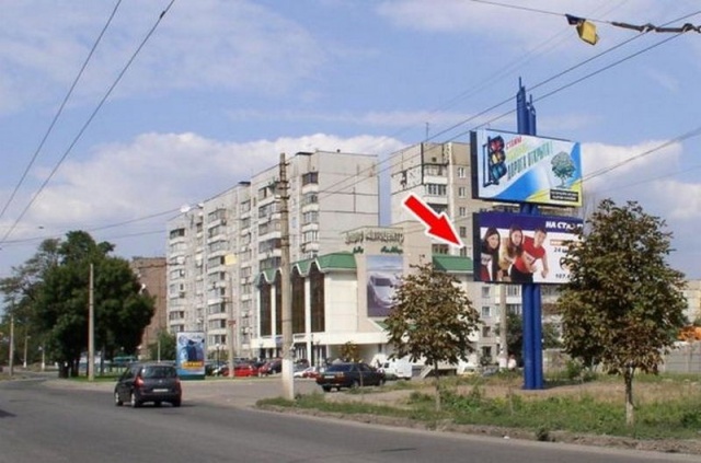 Щит 6x3,  ул. Куйбышева, низ от центра на ж/д вокзал