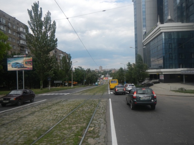 Щит 6x3,  Пр. Дзержинского - ул. Доменная (в центр города)