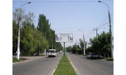 Щит 6x3,  проспект Лунина, ресторан Волна