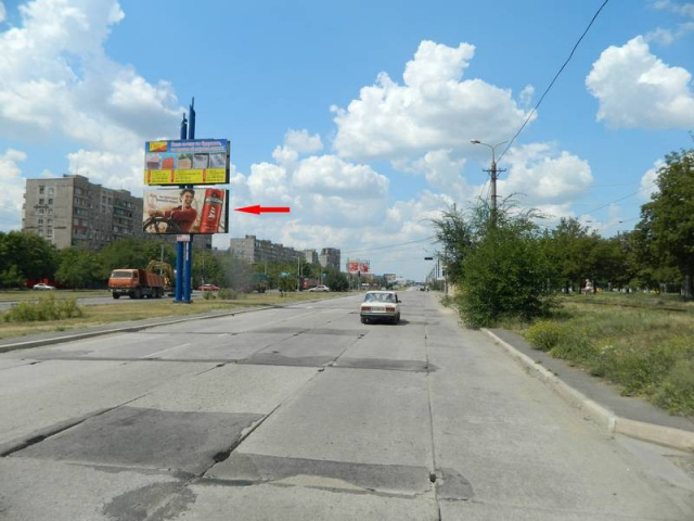 Щит 6x3,  б. Шевченко, зупинка, виїзд із центра, низ