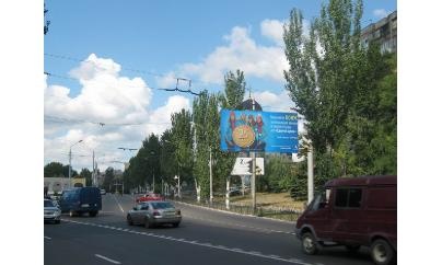 Щит 6x3,  пр-т 250-летия Донбасса-ул. Московская