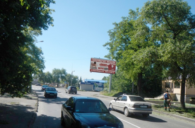 Щит 6x3,  ул. Югославская("Торнадо")