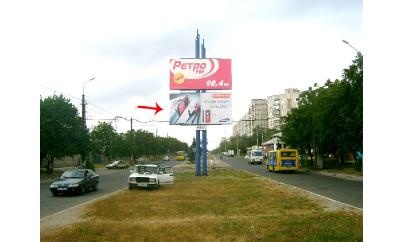 Щит 6x3,  ул. Олимпийская, рынок "Дэнис"