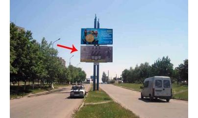 Щит 6x3,  Бульвар Шевченко, рынок "Космос", въезд, в центр г