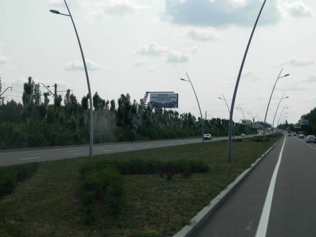 Щит 6x3,  Шоссе Ясиноватское, констр. № 3(въезд в Донецк)