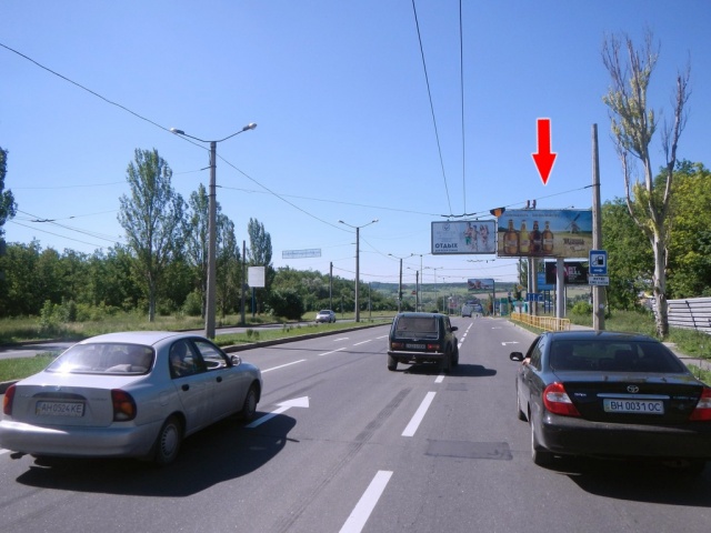 Щит 6x3,  пр. Ленинский - ул.Шутова ("Метро")