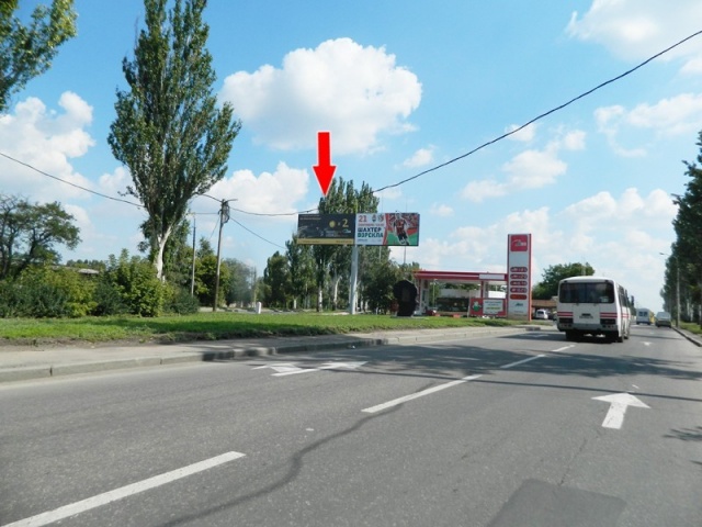 Щит 6x3,  ул. Державина (АЗС "Лукоил" левая )