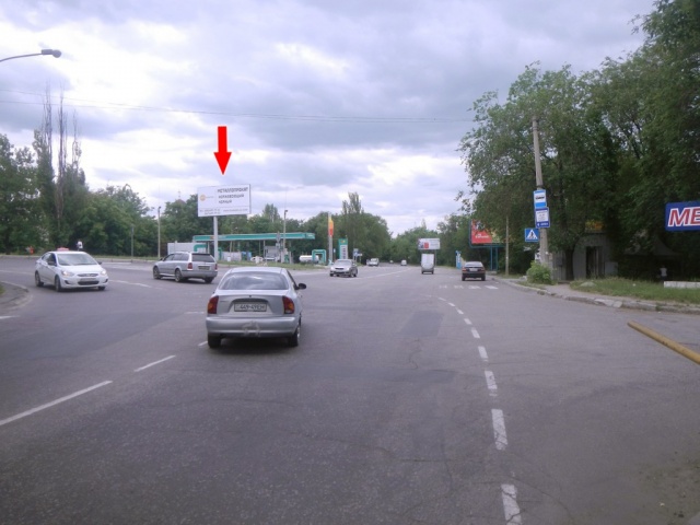 Щит 6x3,  ул. Краснооктябрьская (ул. Левобережная, АЗС)