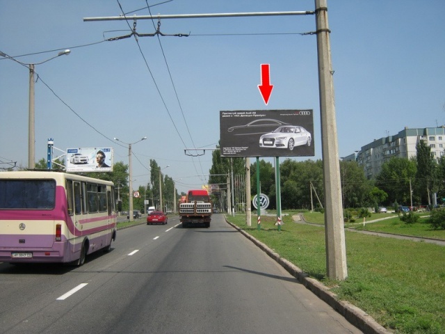 Щит 6x3,  Пр. Ленинский - ТК "Метро" (въезд в Донецк)