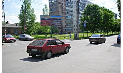 Щит 6x3,  ул.Р.Люксембург/ул.Ю.Коммунаров