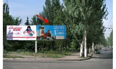 Щит 6x3,  ул. Доброволького/ул. Юных Коммунаров (правая)