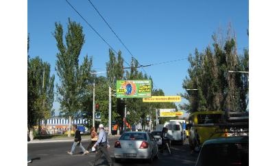 Щит 6x3,  ул.Донецкое шоссе, супермаркет "Амстор"