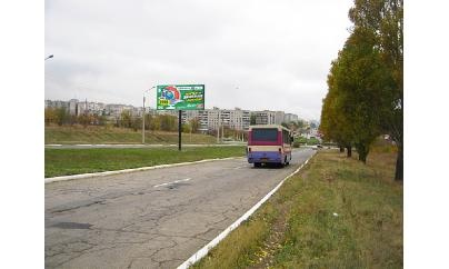 Щит 6x3,  пр.Металлургов, въезд в город