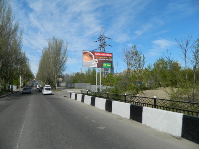 Щит 6x3,  пр. Павших Комунаров (мост)