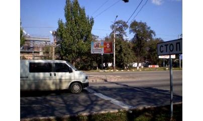Щит 6x3,  ул. М. Мазая/пр. Ильича, комбинат Ильича