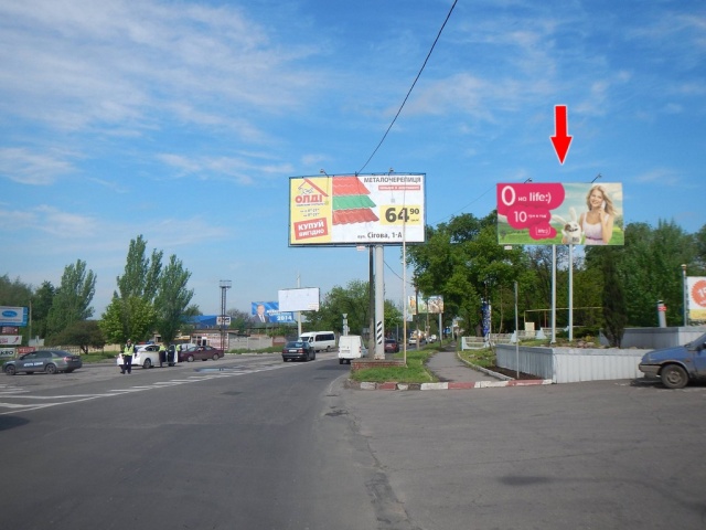 Щит 6x3,  ул. Олимпиева - ул. Югославская (кольцо)