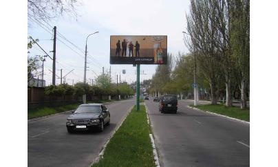 Щит 6x3,  проспект Лунина, ресторан Волна