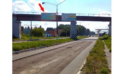 Щит 6x3,  ул.Днепропетровская, возле ж/д моста