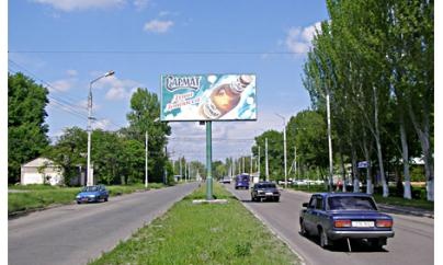 Щит 6x3,  ул.Свердлова, 28 (напротив магазина Интерьер)