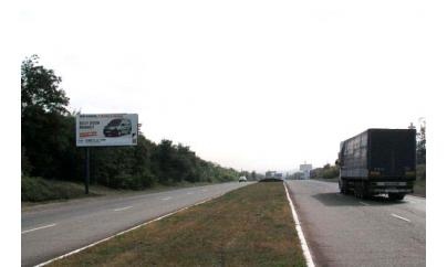 Щит 6x3,  Донецкая трасса, консоль