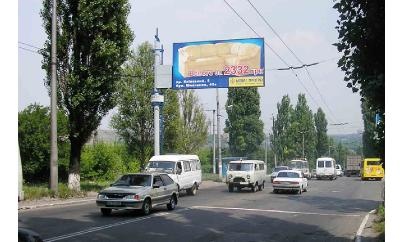 Щит 6x3,  ул.Донецкое шоссе, ост."Красная горка"