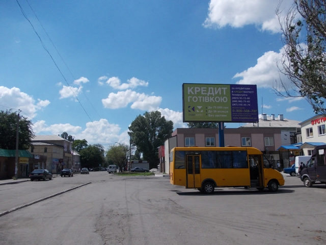 Щит 6x3,  ул. Шота, автостанция, ж/д вокзал