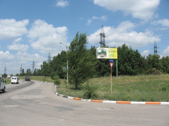 Щит 6x3,  трасса "Мариуполь-Славянск",  (АЗС)