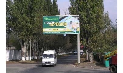 Щит 6x3,  ул. Артема / ул. Добропольская, маг. "Стройбат"