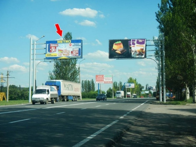 Щит 6x3,  Красноармейское шоссе - ул. Стратонавтов, 1