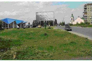 Щит 6x3,  пр-т Шахтерский, остановка" м-н Лазурный"