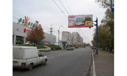 Щит 6x3,  Ул. Ленина (супермаркет "Обжора", "Фокстрот")