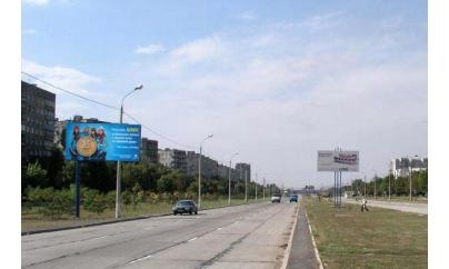 Щит 6x3,  Бульвар Шевченко, район рынка "Космос", консоль